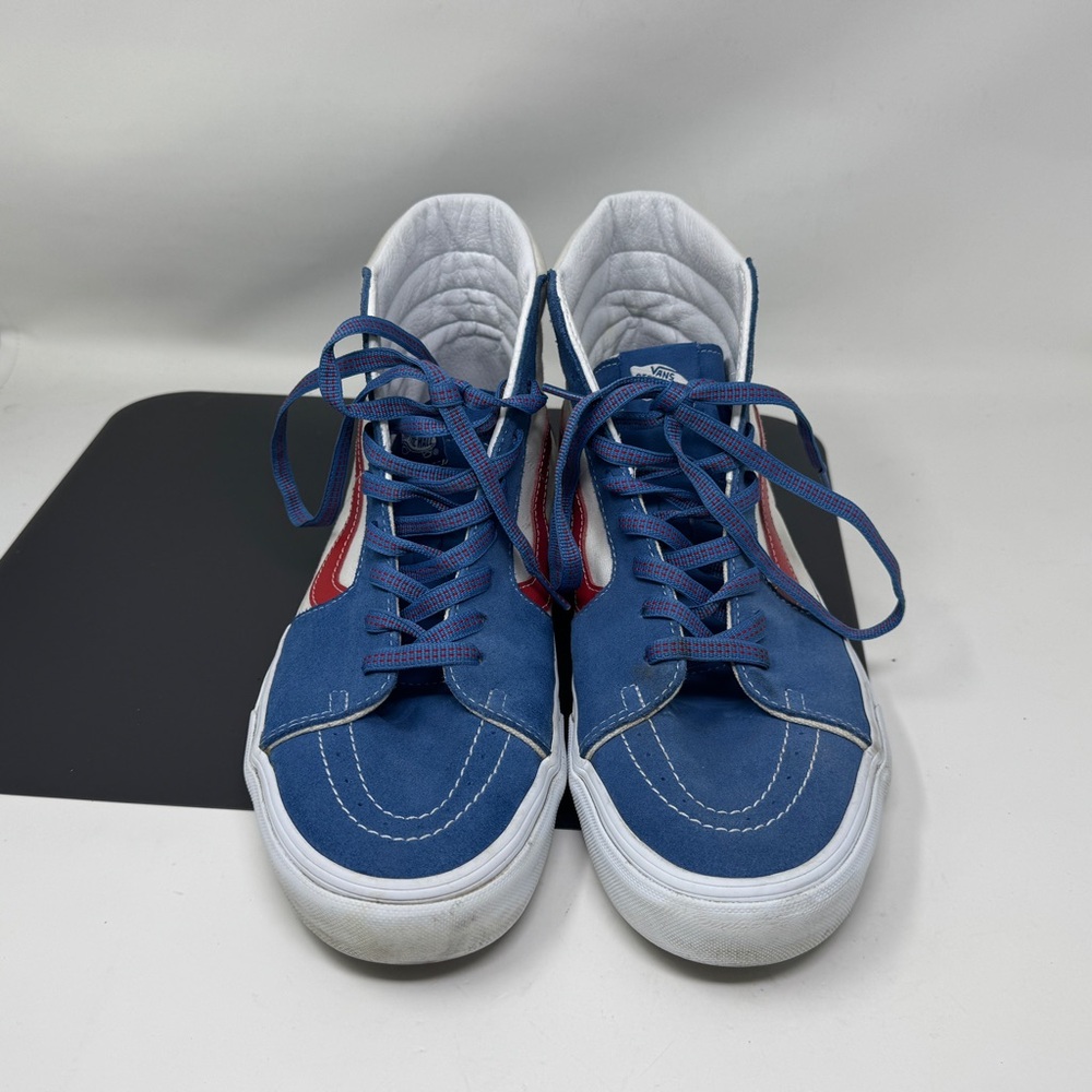 Vans women’s size 13 Sk8-Hi Sport Pop Vallartabl/Red white & blue - Picture 2 of 13